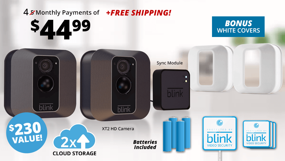 Blink® Easy To Install and Use Home Security System